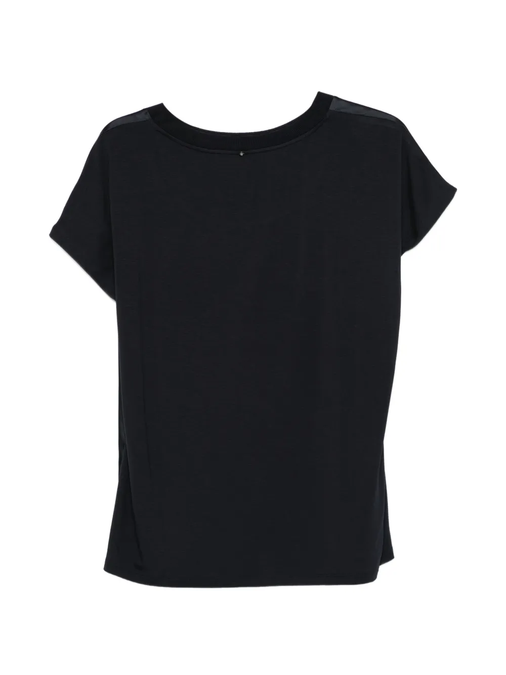  Marina Rinaldi Mrslirica Contrast-trim T-shirt - Blue 