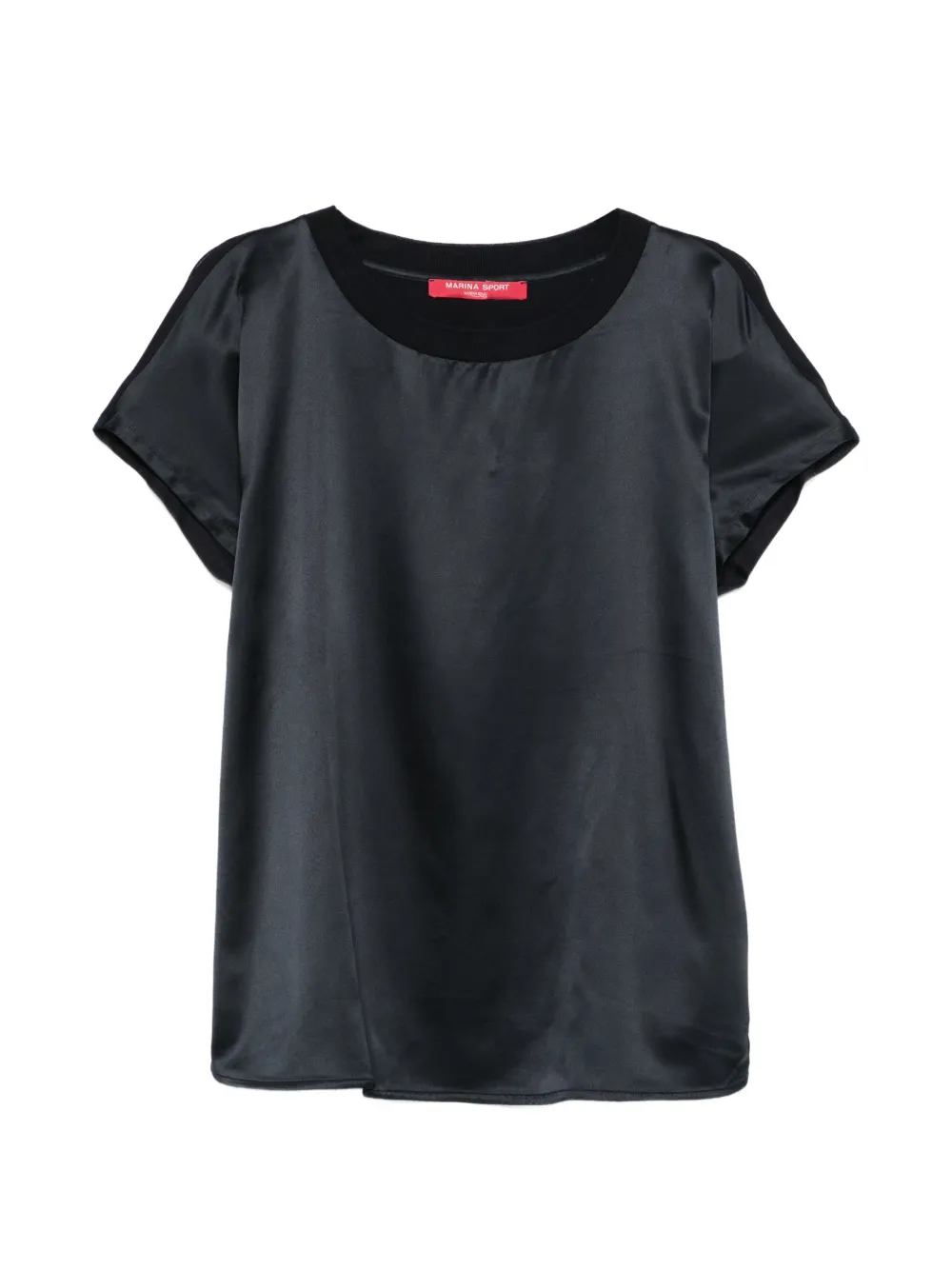 Marina Rinaldi Mrslirica contrast-trim T-shirt - Blu