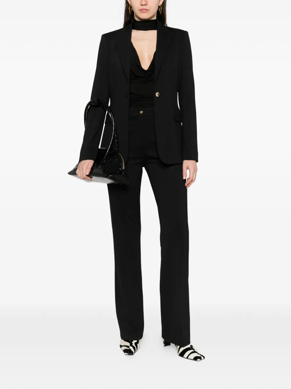 Resta Button Tailored Trousers