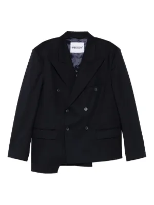 Comme Des Garçons Homme Deux ジップディテール ジャケット | ブルー