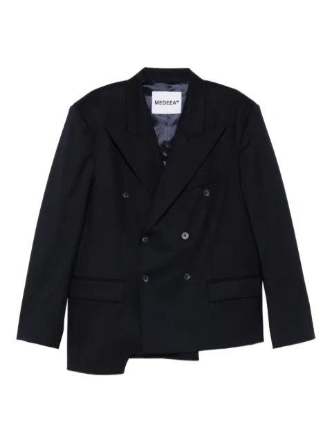 MEDEEA asymmetrical double-breasted blazer