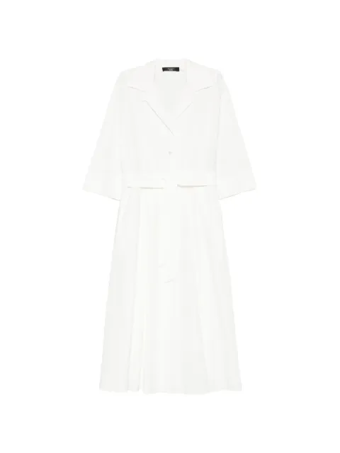 Weekend Max Mara belted midi shirt dress
