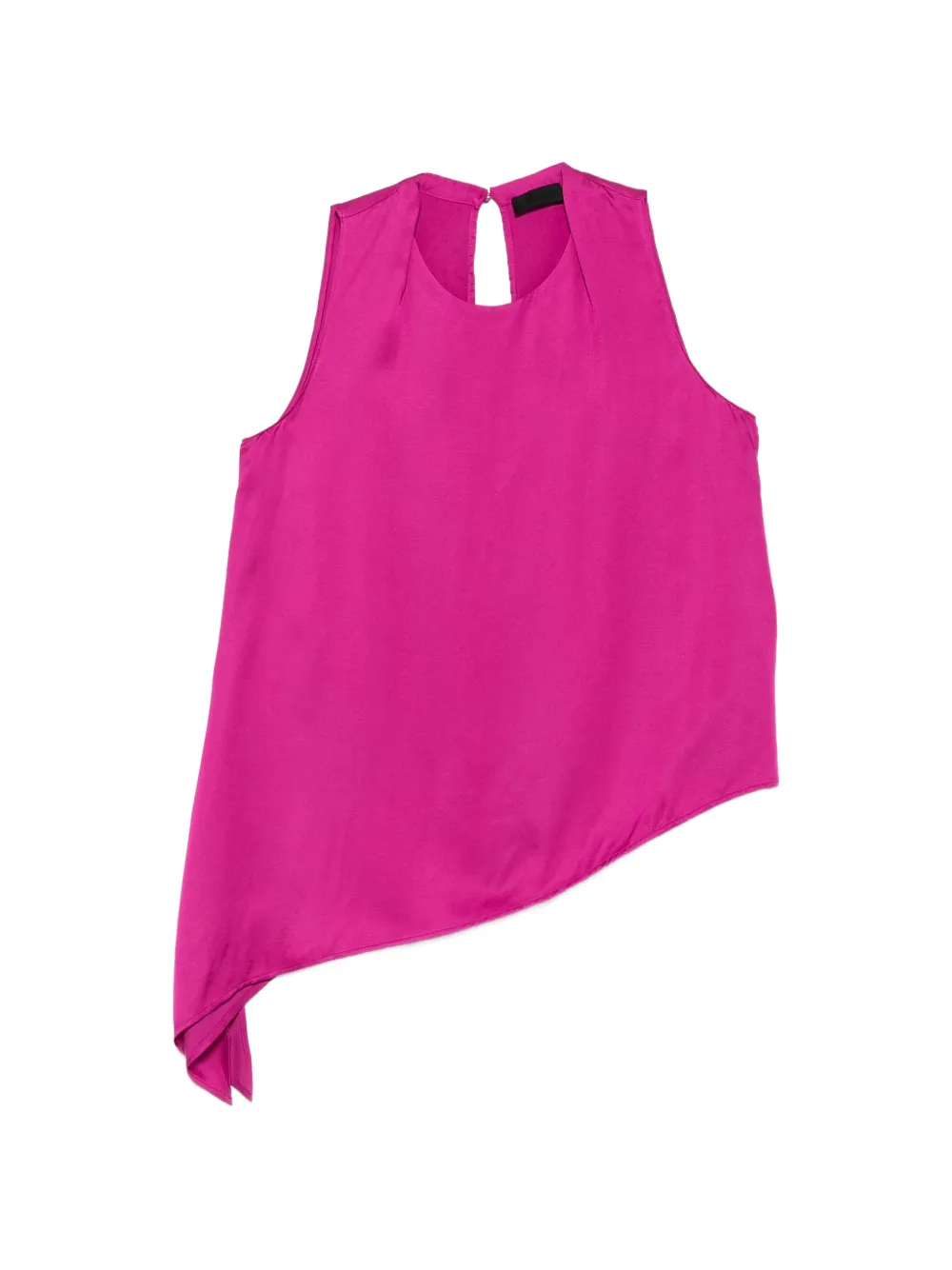 LIU JO asymmetric-hem sleeveless top - Rosa