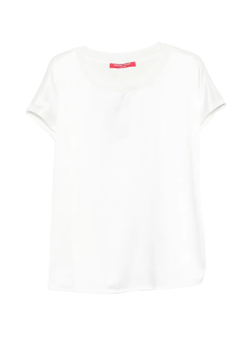 Marina Rinaldi MRSLIRICA crew-neck blouse - Bianco