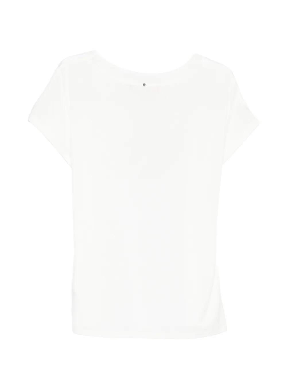  Marina Rinaldi Mrslirica Crew-neck Blouse - White 