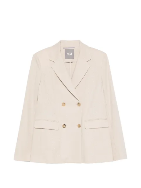 Max Mara double-breasted pocket jacket