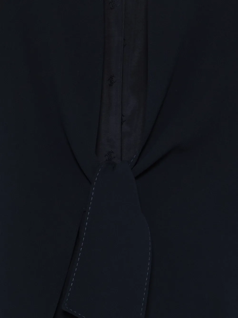  Marina Rinaldi Veste à Détail Noué - Noir 