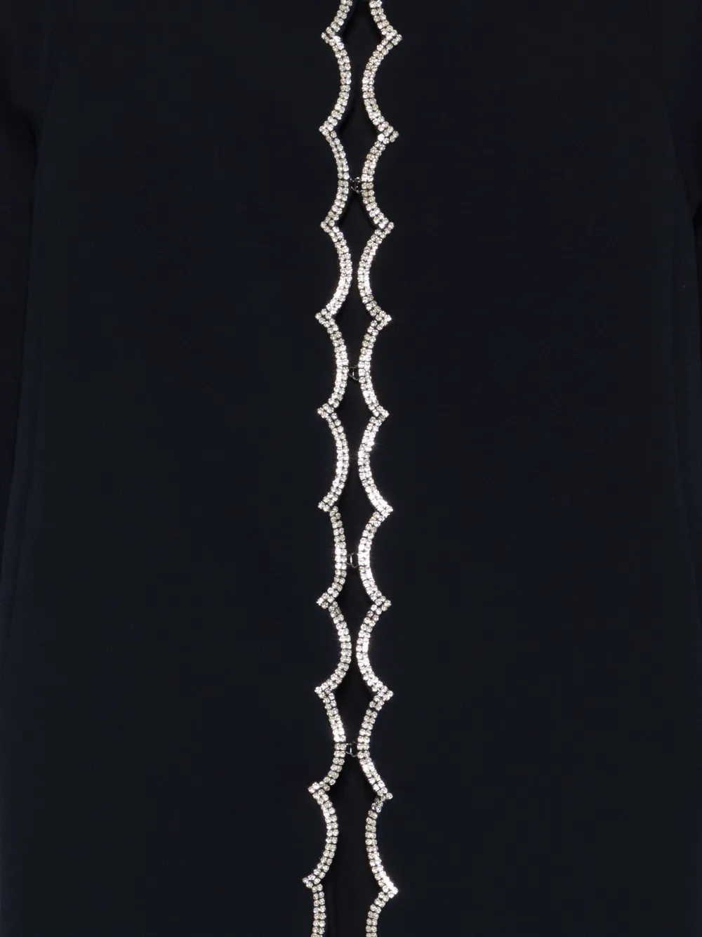  Marina Rinaldi Scalloped Embellished Coat - Blue 