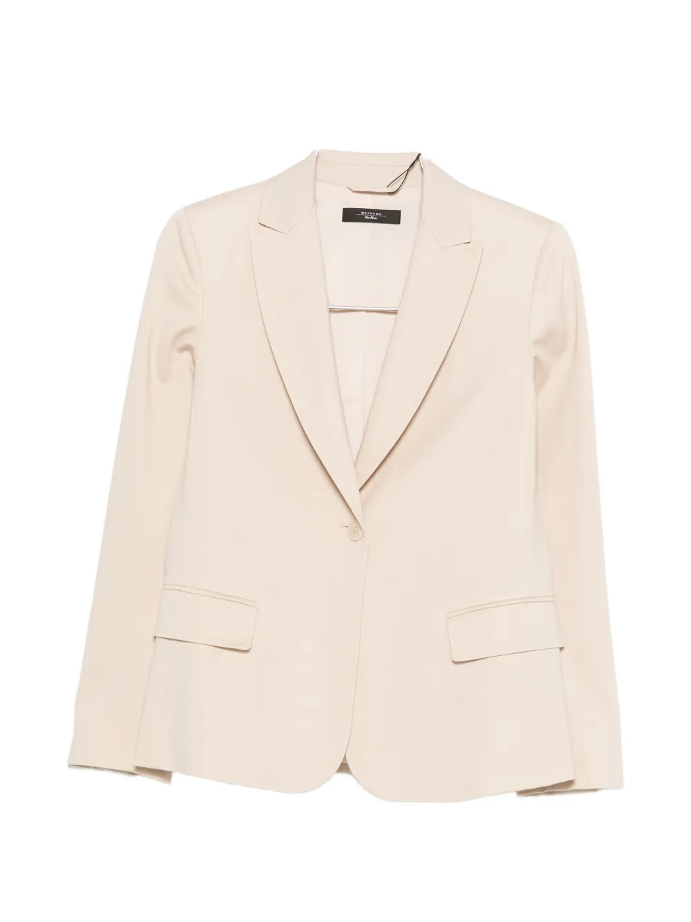 Weekend Max Mara notched-lapel blazer - Toni neutri