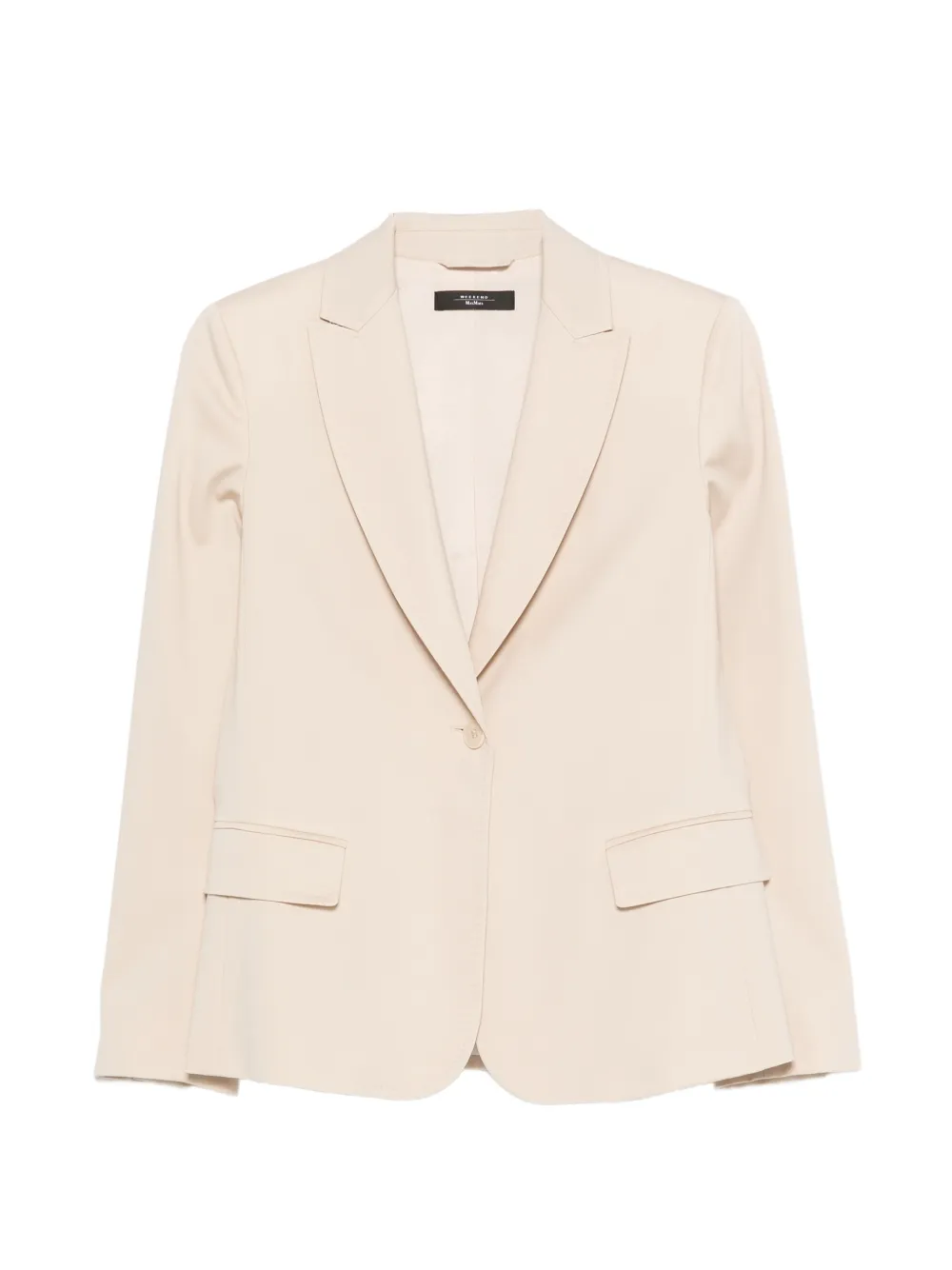 Weekend Max Mara notched-lapel blazer - Toni neutri