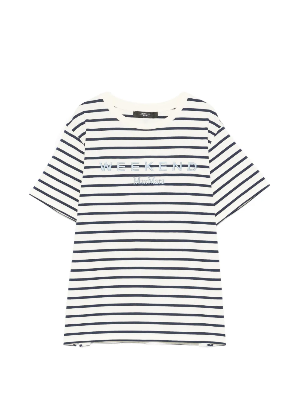 Weekend Max Mara Wkdbora striped T-shirt - Toni neutri