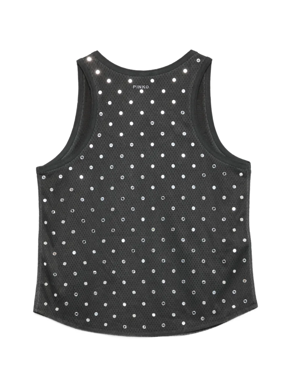  Pinko Studded Tank Top - Black 