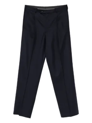 Jil Sander テーパード イージーパンツ | ブルー | FARFETCH JP