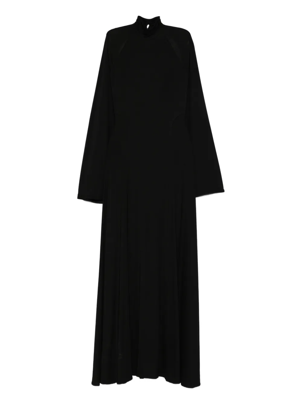 Axel 113 Open-back Maxi Dress In Black