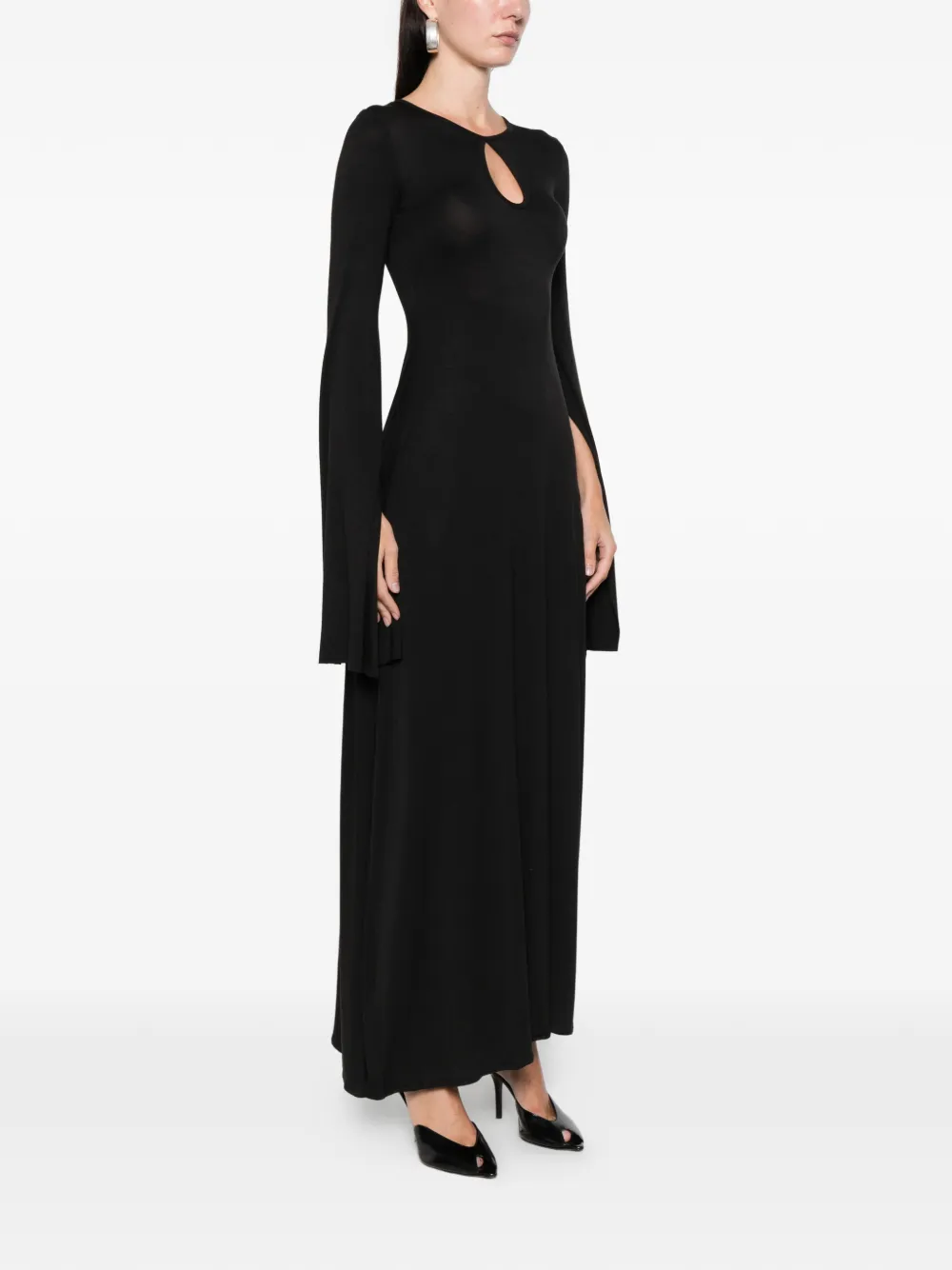 Axel 113 Dawn Maxi Dress In Black