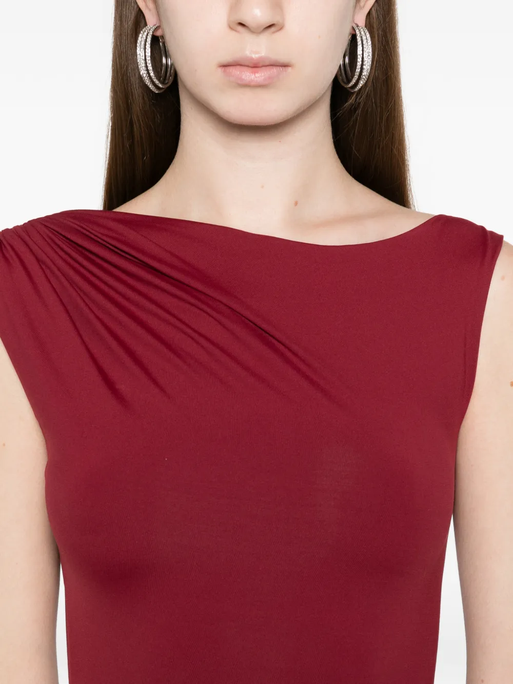 AXEL 113 Tina mini-jurk Rood