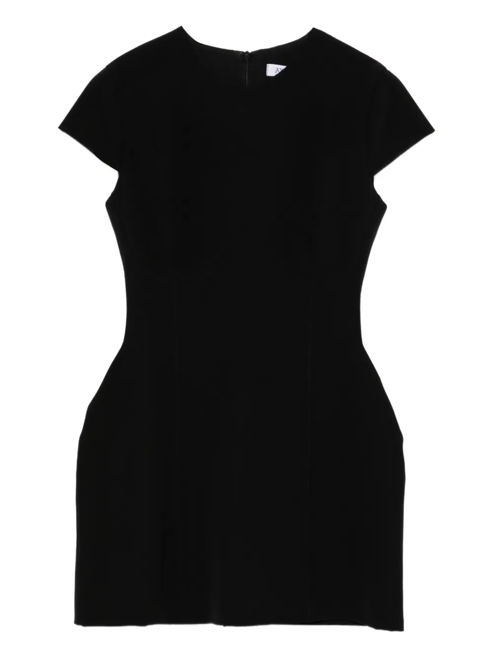 Axel 113 Icon Short-sleeve Mini Dress In Black