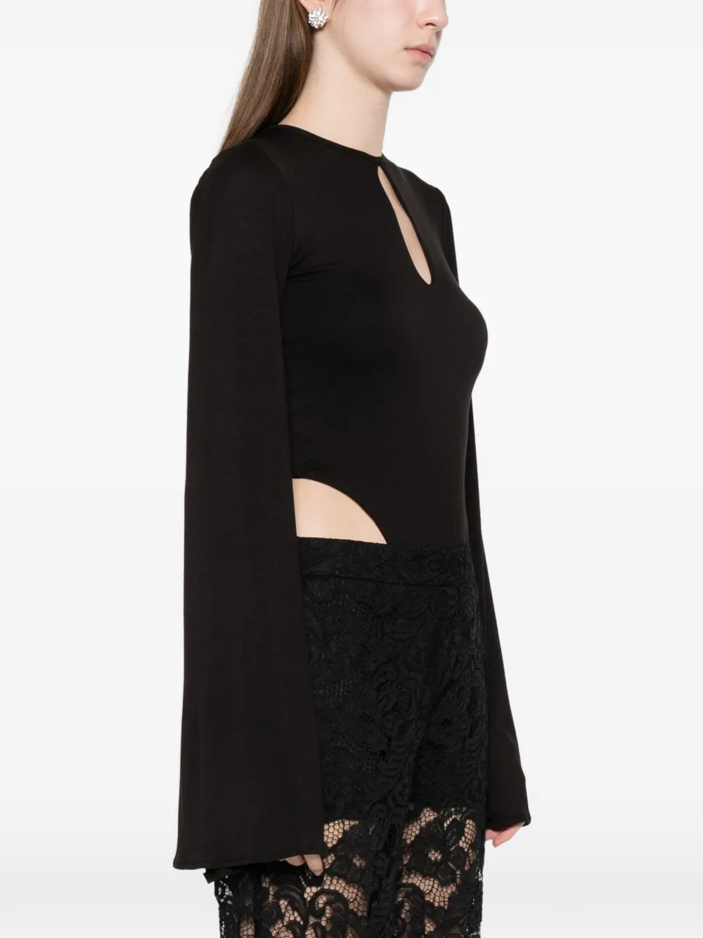 Axel 113 Olivia Bodysuit In Black