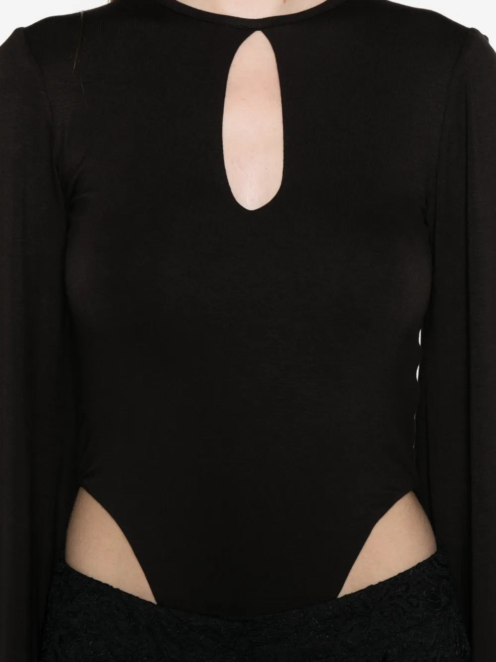 Axel 113 Olivia Bodysuit In Black