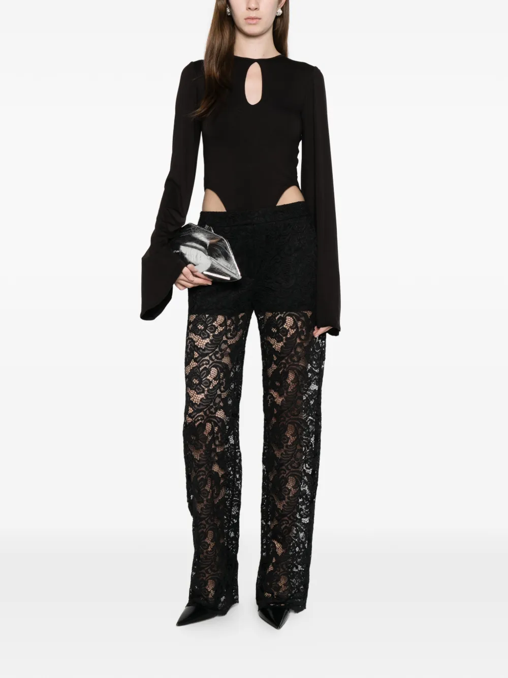 Axel 113 Olivia Bodysuit In Black