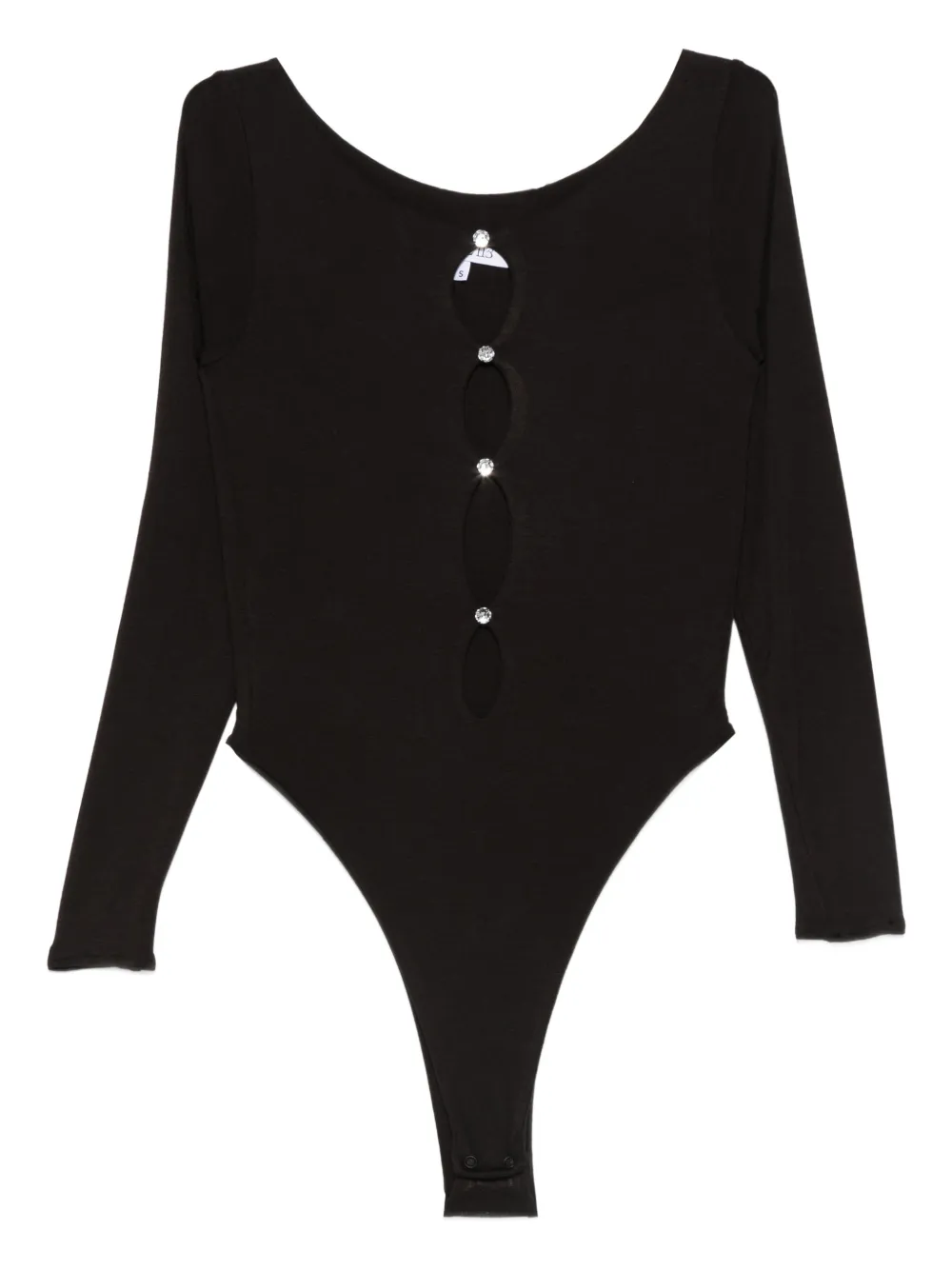 Axel 113 Emmy Cut Out Bodysuit In Black