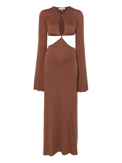 AXEL 113 Sunset cut-out maxi dress
