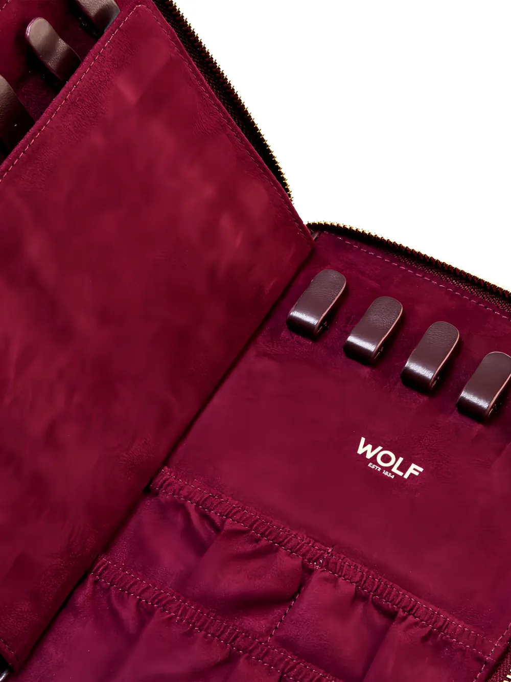 Wolf Bella Jewellery Portfolio In Red