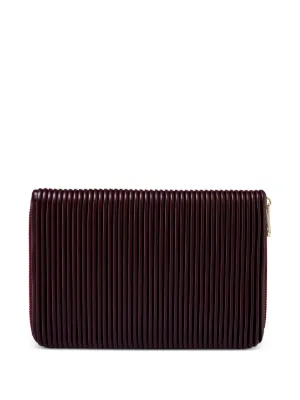 Prada サフィアーノレザー パスポートケース | ピンク | FARFETCH JP