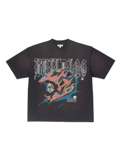 BLDG4 t-shirt Wheels à imprimé graphique