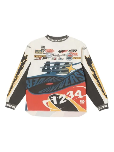 BLDG4 Prints Crew Neck Shirt