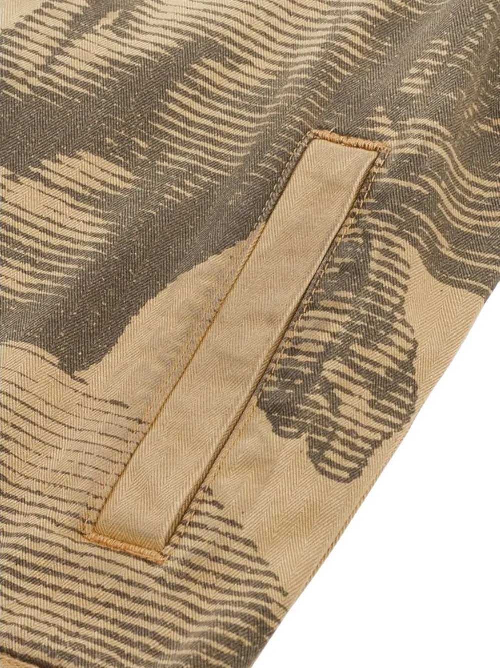 Bldg4 Full Stack Twill Jacket In Brown