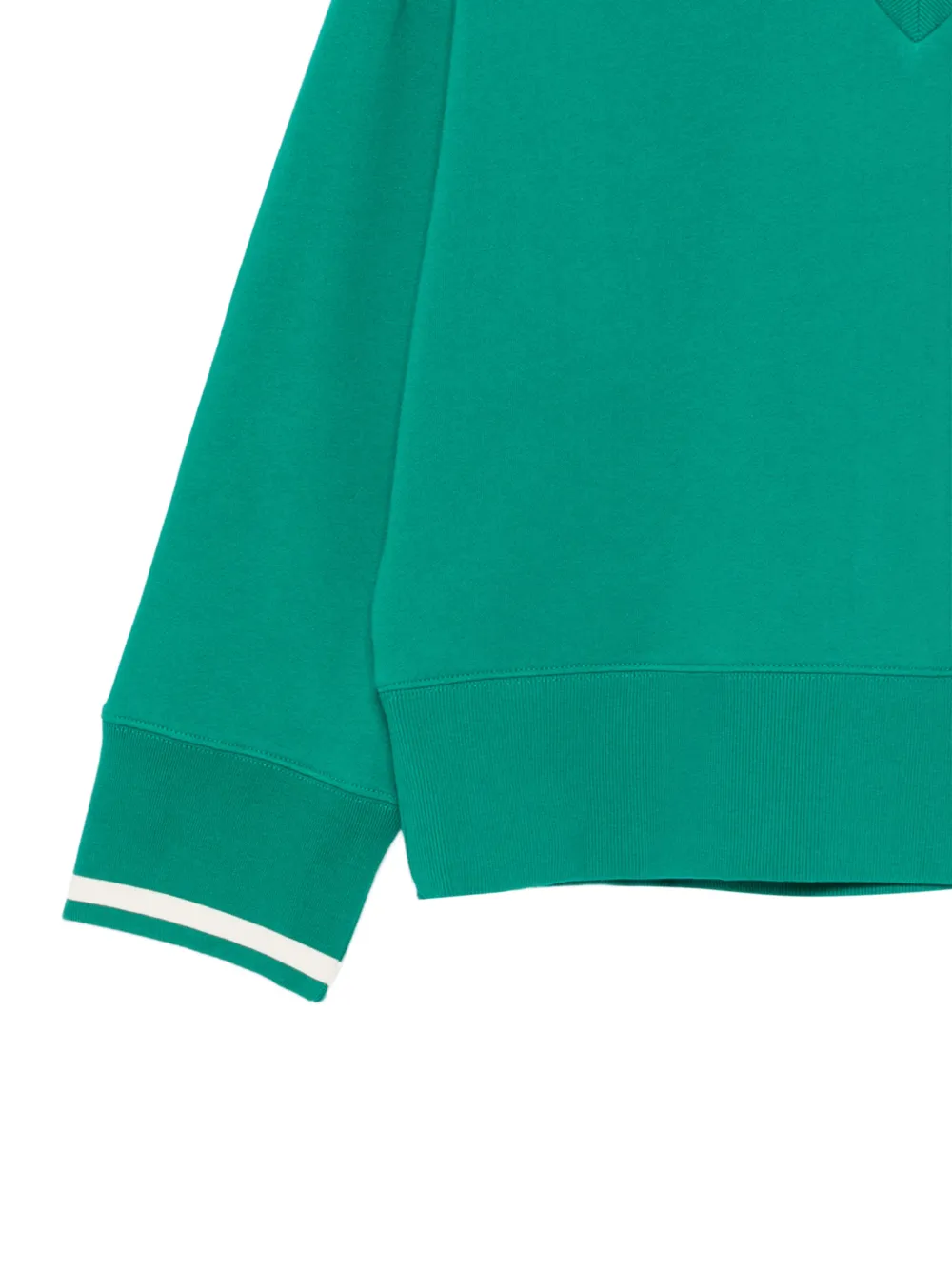  P.e Nation Courtside V-neck Sweatshirt - Green 