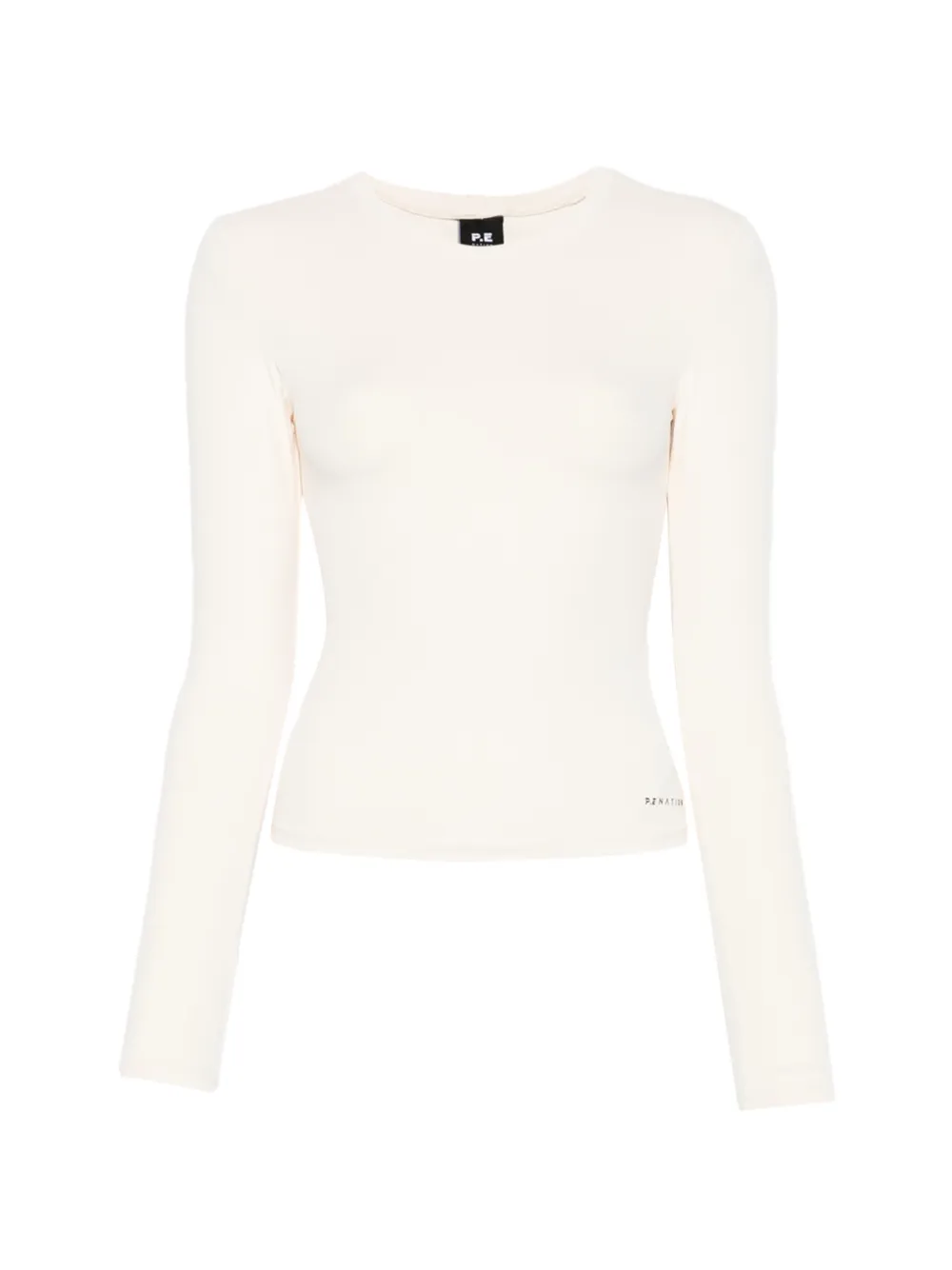 P.E Nation Foundation long-sleeve top - Nude