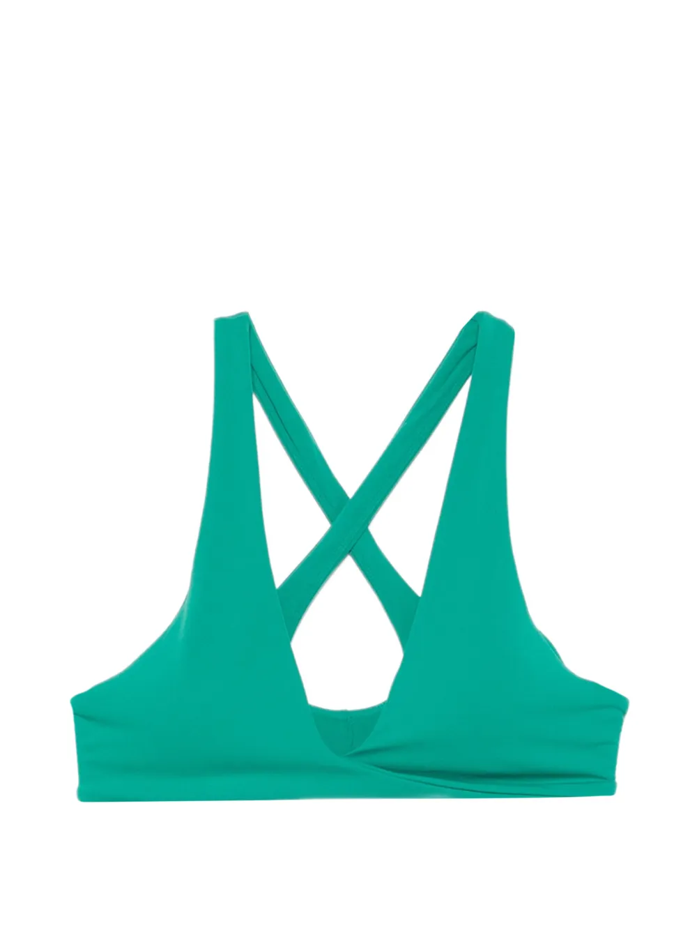 P.E Nation Swift crossover sports bra - Grün