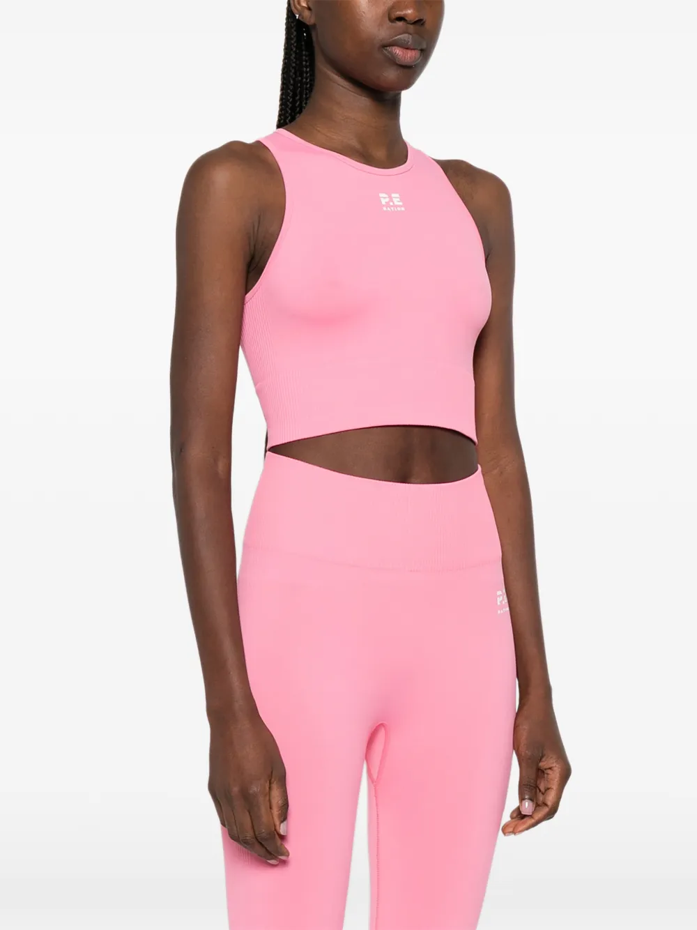  P.e Nation Logo-detail Tank Top - Pink 