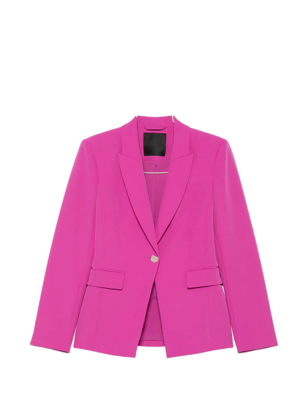 LIU JO single-breasted peak-lapel blazer - Rosa