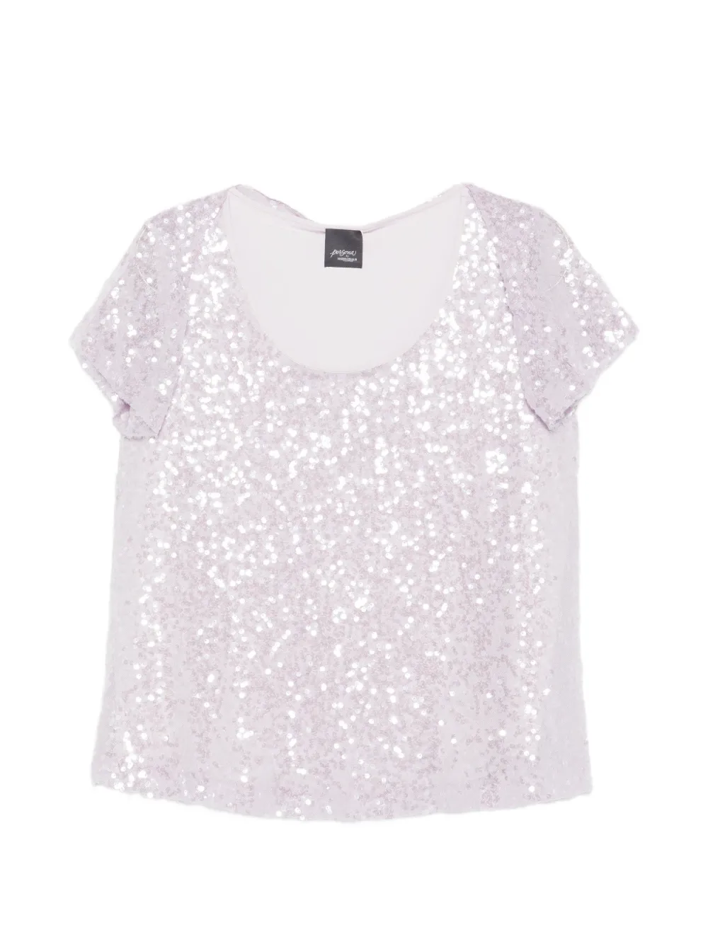 Marina Rinaldi Pmrtritone sequin shirts - Viola