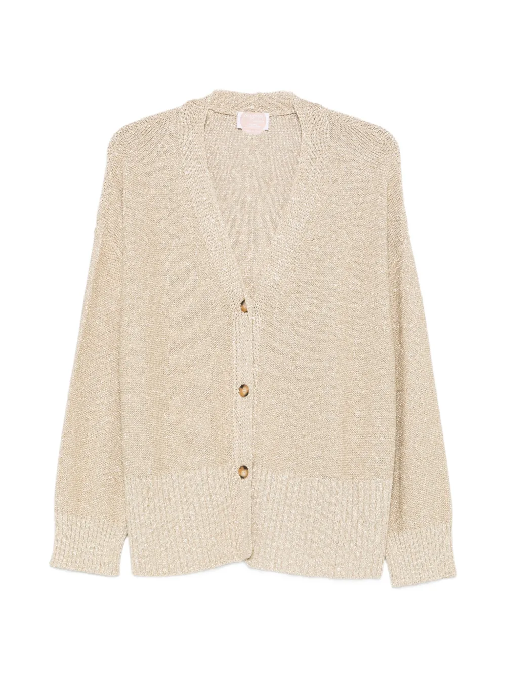 Marina Rinaldi button cardigan - Oro