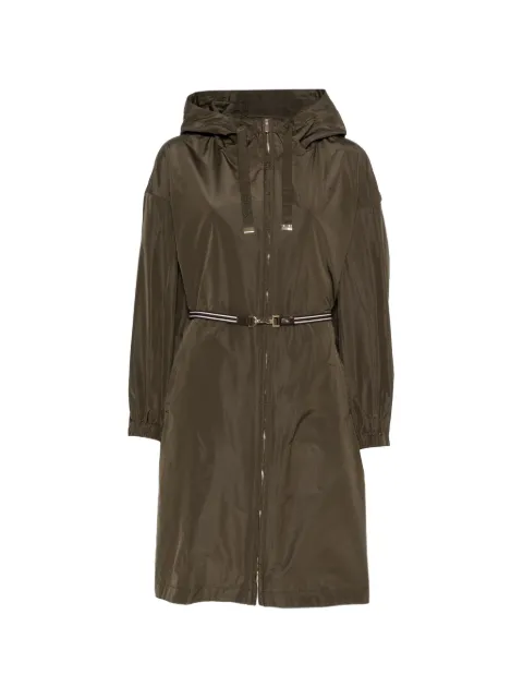 Max Mara parka con cinturón
