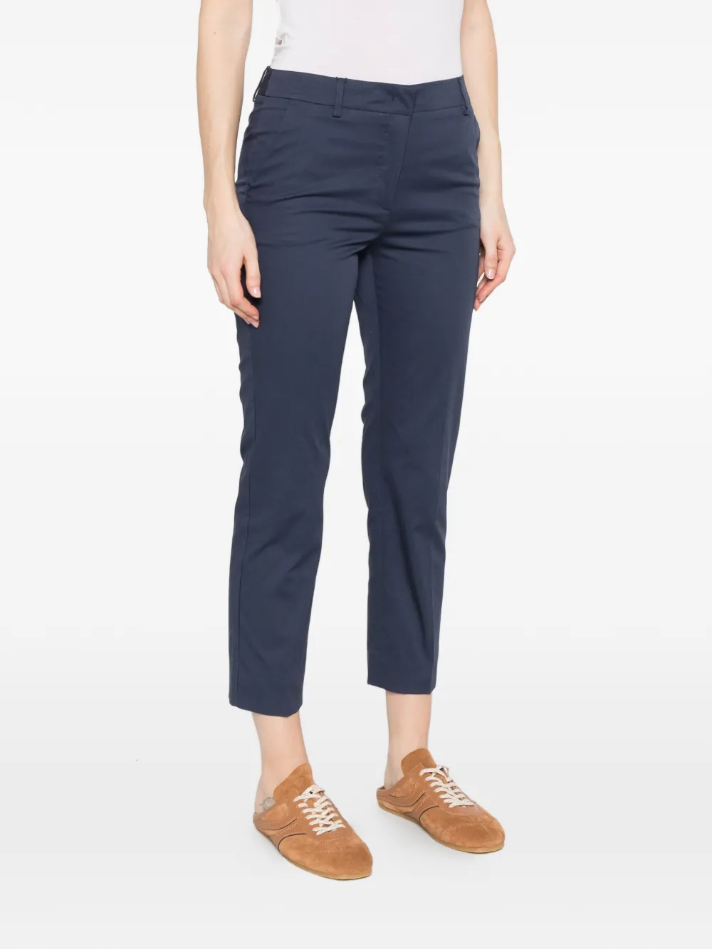 Weekend Max Mara Cropped broek Blauw
