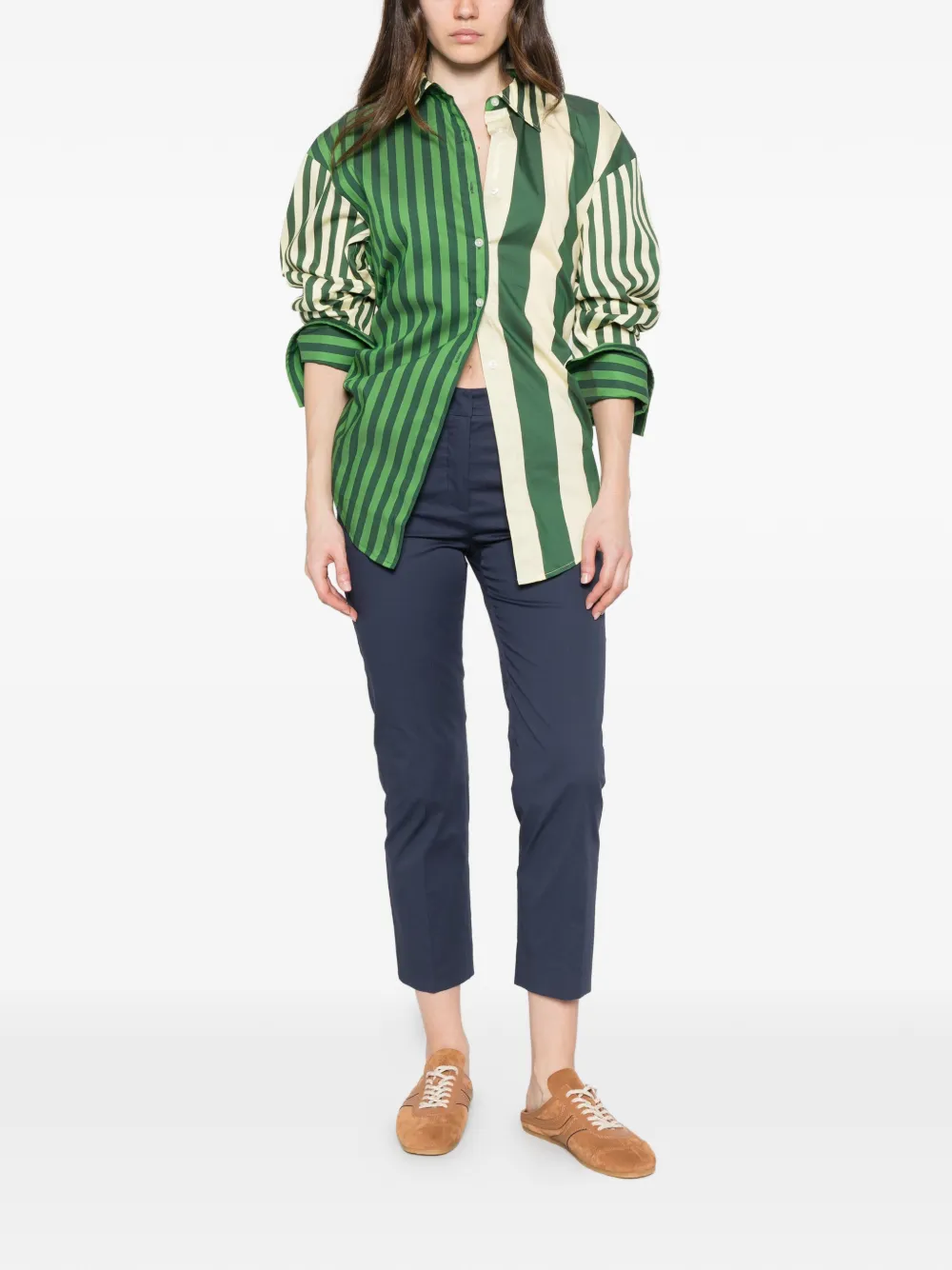 Weekend Max Mara Cropped broek Blauw