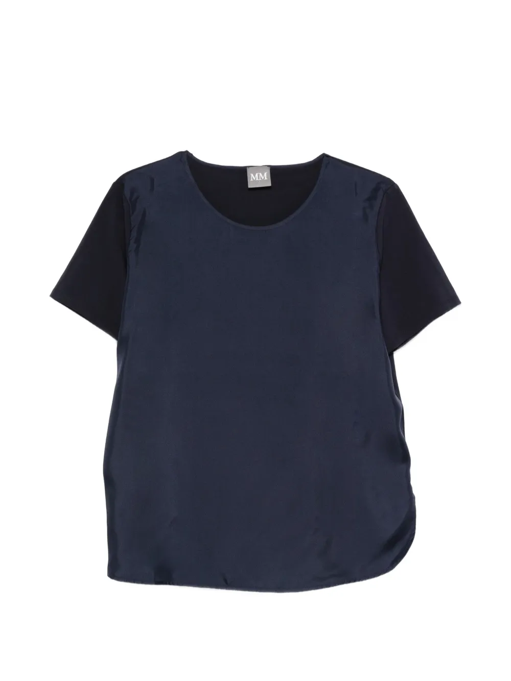 Max Mara Top Mmlotre a maniche corte - Blu