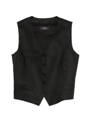 トップス 00s NEIL BARRETT Archive Tailored Vest Neil Barrett Cotton Waistcoat | Black | FARFETCH CA