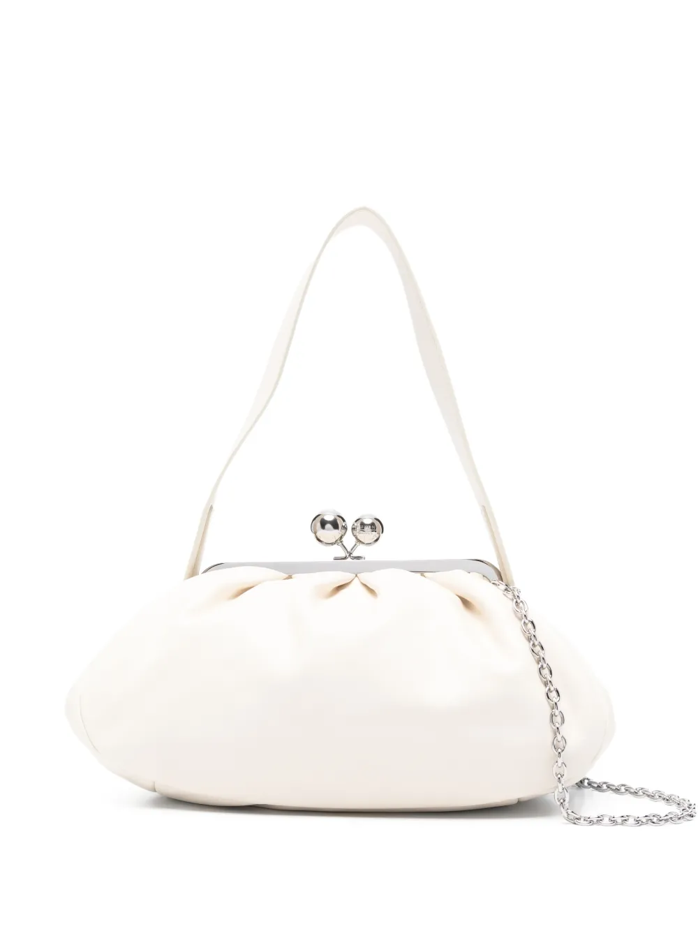 Weekend Max Mara Cubico clutch bag - Bianco