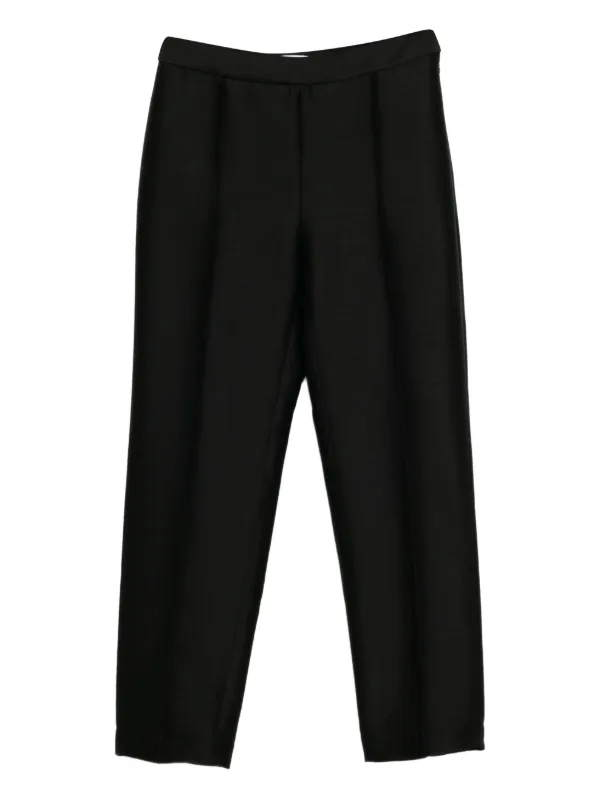 Adam Lippes Mika Trousers in Black