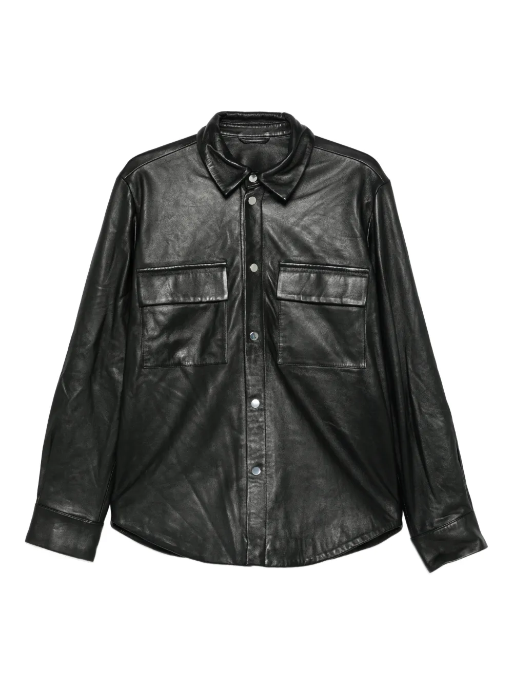 MEDEEA pocket leather jacket | Black | Image 1