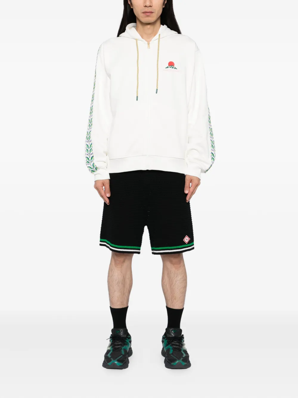 Casablanca chamarra Laurel con cierre | Hoodies | Image 2