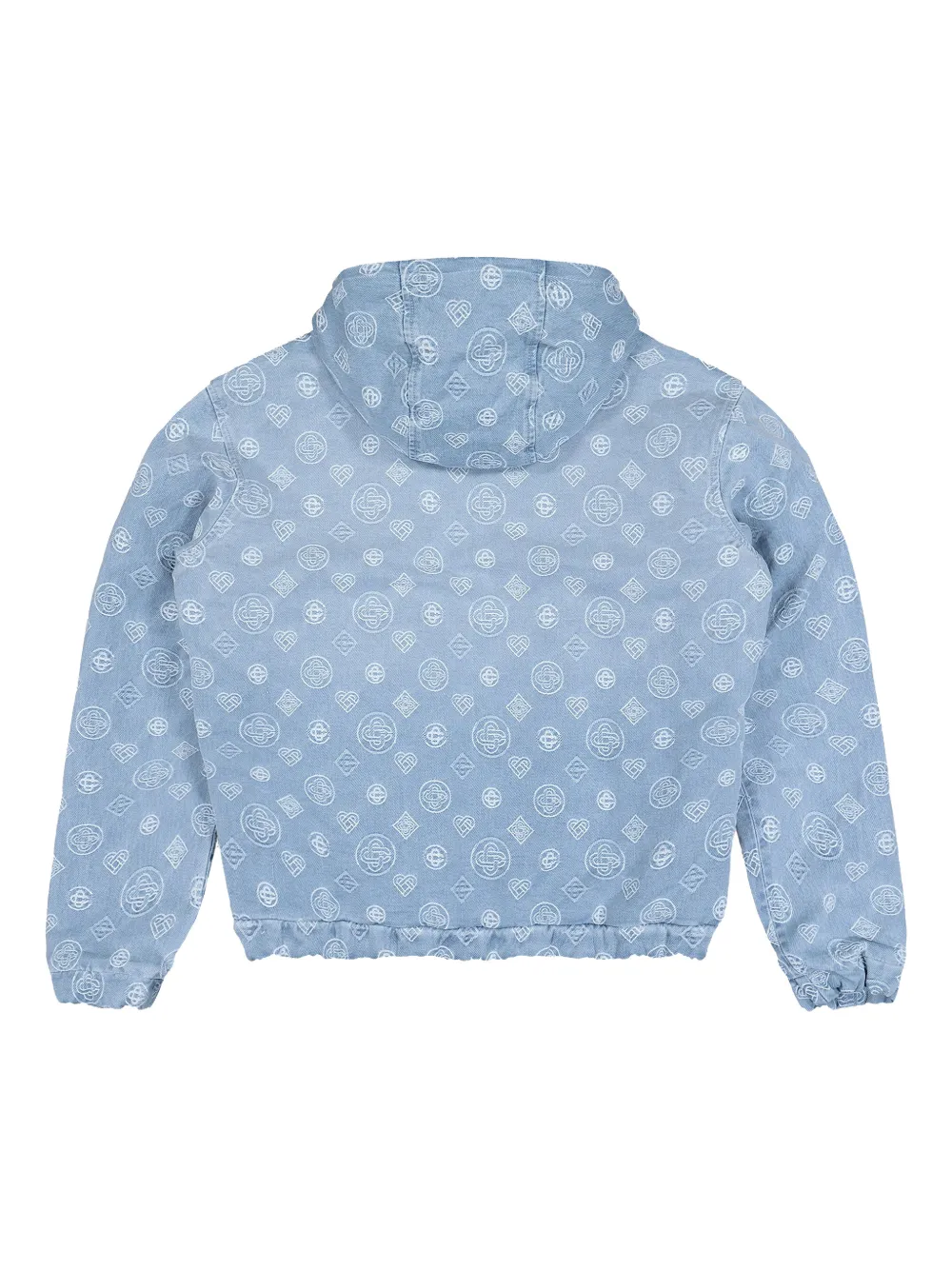 Casablanca reversible hooded jacket Blauw