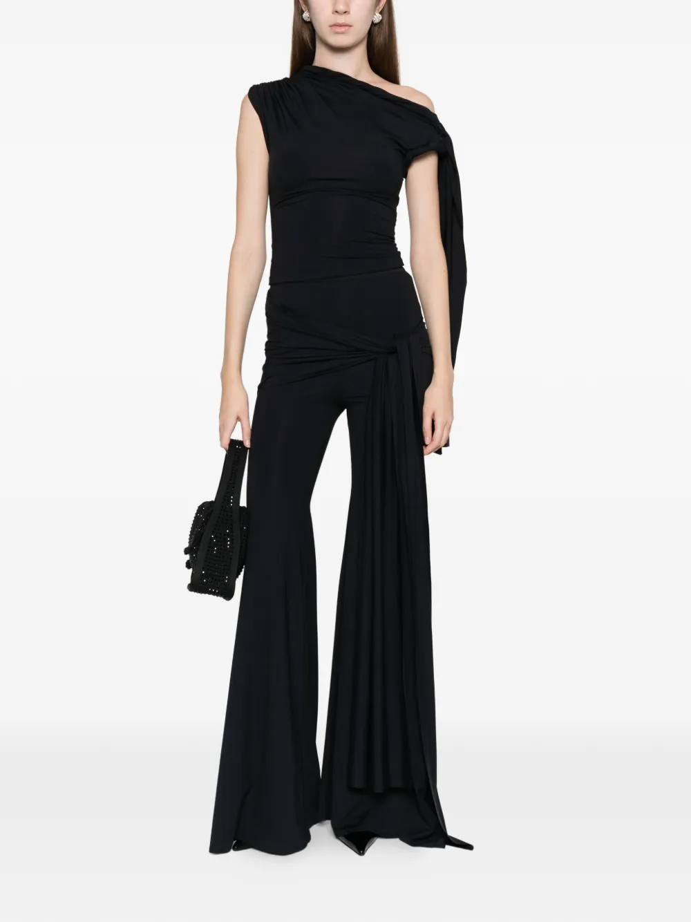 AXEL 113 Tina drap flar trousers | Flared & Bell-Bottom Pants | Image 2