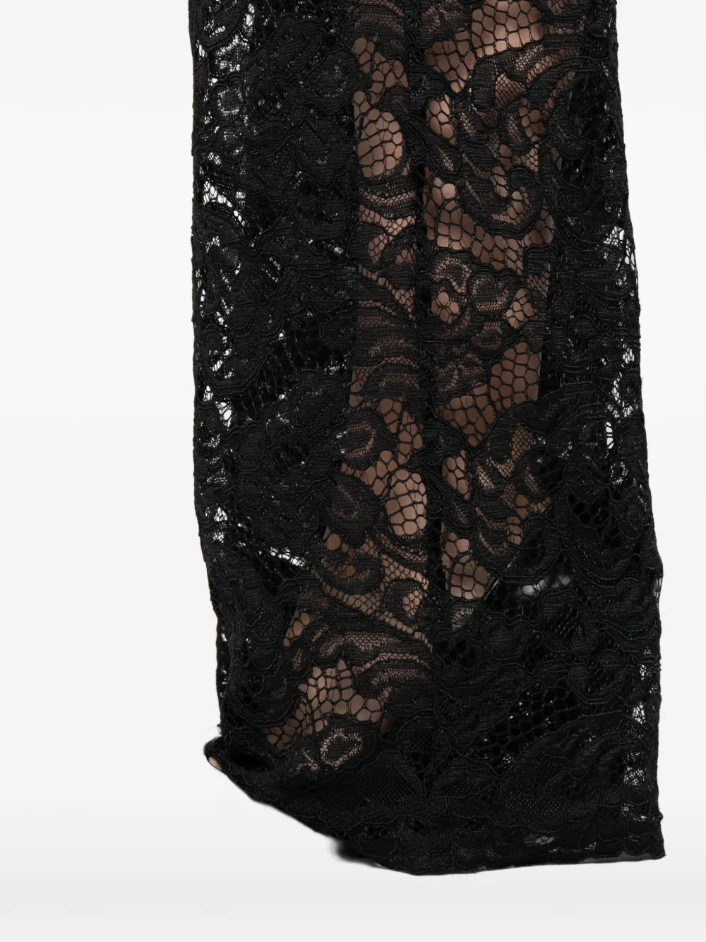 Axel 113 Arialacepants Lace Trousers In Black